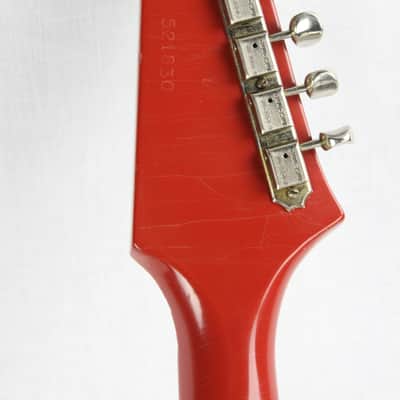 1968 Gibson Firebird I Custom Color EMBER Red! Non Reverse, 2 P90's! image 6