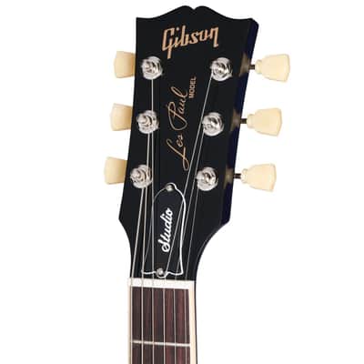 Gibson Les Paul Studio Electric Guitar with Softshell Case - Blueberry Burst image 5