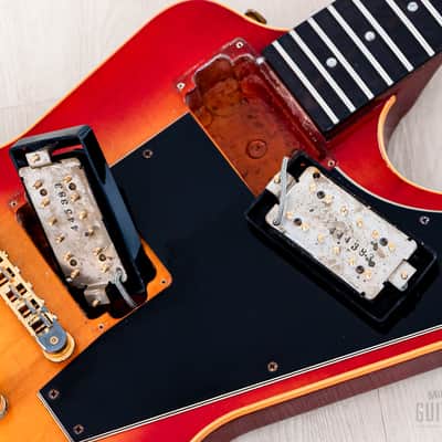1983 Gibson Explorer E2 CMT Vintage Guitar Cherry Sunburst Flame Top w/ Dirty Fingers, Hangtags & Case image 17
