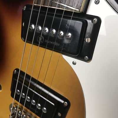 Mosrite Combo Mark I Semi-Hollow Sunburst image 4