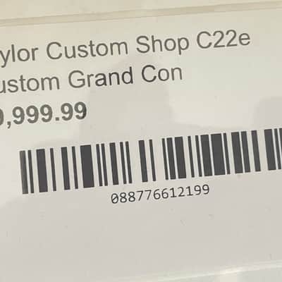 Taylor Custom Shop C22e B3025 “NAMM Catch Custom” 2023 - Shaded Edge Burst image 21