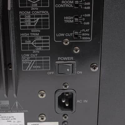 Yamaha - HS8 2 Way 8inch Powered Monitor Pair Black - USED image 6