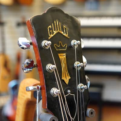 Guild (Hoboken, NJ) D-50 Spruce/Brazilian Rosewood Dreadnought Acoustic Guitar 1969 w/Hard Case image 9