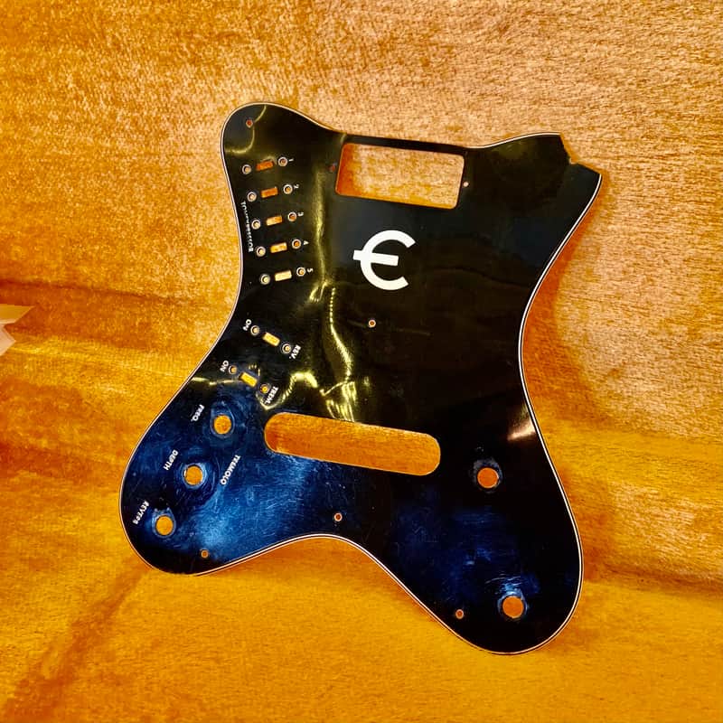 Epiphone Professional model ea7p pickguard c 1960’s Black original vintage USA image 1