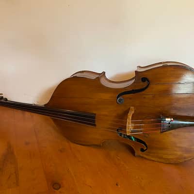 Double bass 3/4 circa 1800 3/4 swell back Pro instrument image 25