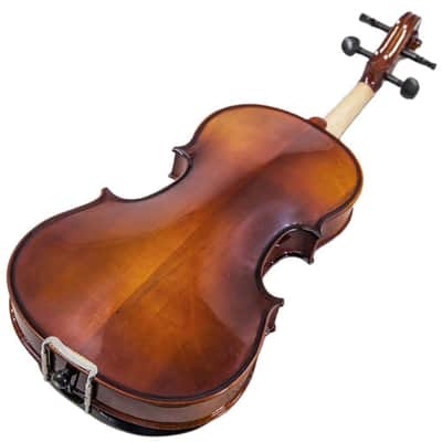 Sky Music Student 14" Viola with Case Brazilwood Bow, Shoulder Rest and Rosin image 3