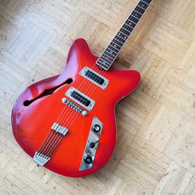 VIDEO! 1970s Jolana Rubin "ES/Casino-style" Thinline made in CSR image 3
