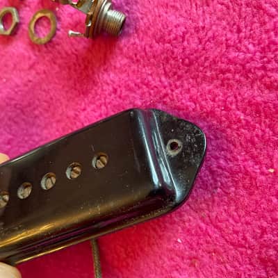 Vintage 1952 Gibson P90 P-90 + IRC wiring harness for Les Paul goldtop jr Junior es-150 es-125 130 135 archtop image 9