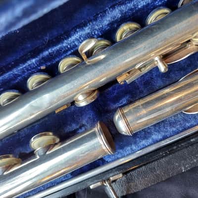 Armstrong Model 103 Open-Hole C-Foot flute, USA image 2