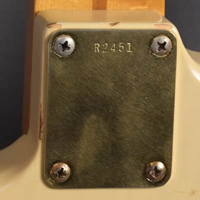 Fender Fender Custom Shop Stratocaster Cunetto Relic John Cruz 1996 - White Blonde image 18
