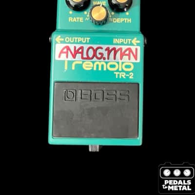 Analogman Boss TR-2 Tremolo with Mod 2010s - Green - X4447 image 2