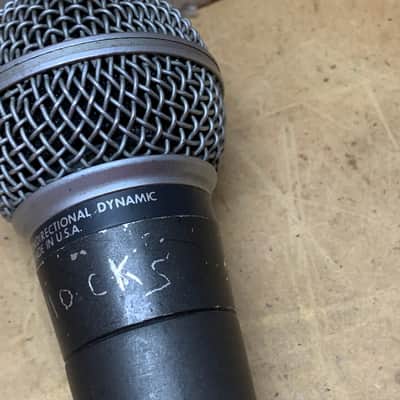 SHURE SM58 USA MICROPHONE/'67-'80'S! RARE! VINTAGE! AWESOME SOUND!! MAKE OFFER! image 7