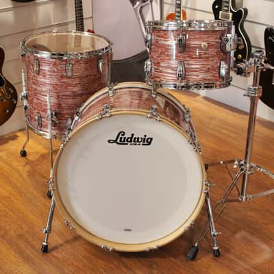 Ludwig LTD Classic Maple FAB 22 Pink Oyster image 1
