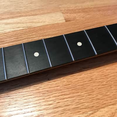 Warmoth Stratocaster Replacement Neck - Roasted Flame Maple - Ebony image 5