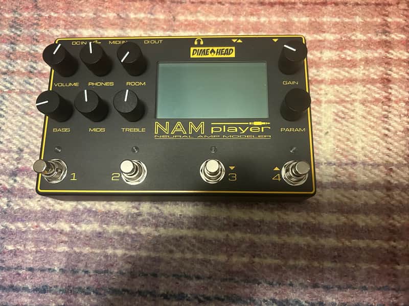 Dimehead NAM Player 2024 - black and gold | Reverb