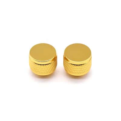 KD By AxLabs Gretsch-Style Threaded Strap Buttons (2), Gold