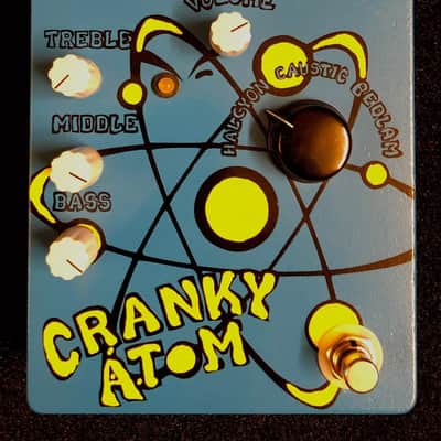 Flickinger Tone Boxes Cranky Atom Overdrive Pedal - Fender Tweed Amp in a Box 2012 - Mehrfarbig image 2