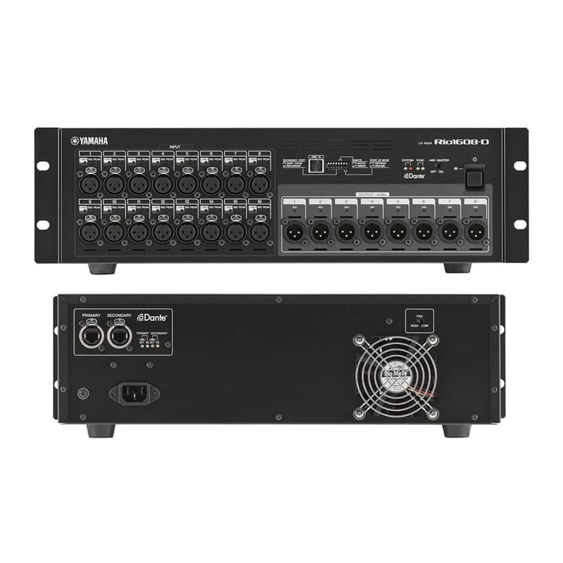 Yamaha Rio1608-D 16 Channel I/O Rack image 1