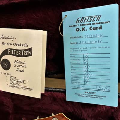 Gretsch G6120RHH Reverend Horton Heat 2021 - Vintage Orange image 4