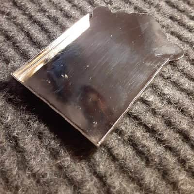 Unbranded Mandolin Tailpiece Cover - Chrome image 5