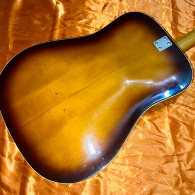 Vintage Framus Texan Acoustic Guitar 1960’s - Sunburst image 17