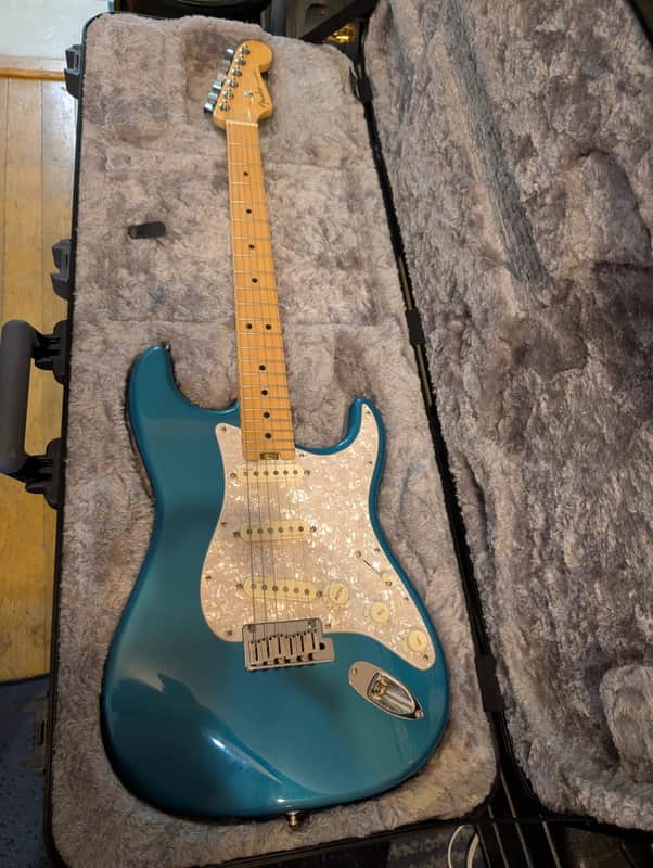 Fender American Elite Stratocaster Electric Guitar image 1