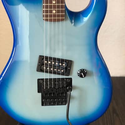 Kramer  American Baretta 1988 RARE factory finish Blue sunburst image 2