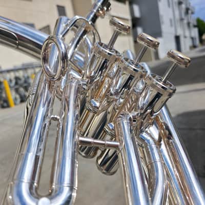 Eastman EPH495 Silver Bb Sousaphone - Professional image 14