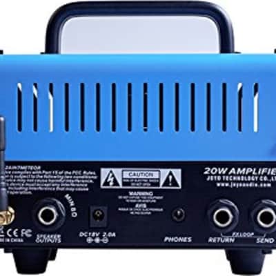 Joyo Bantamp Bluejay Electric Guitar Head, 20W, Blue image 8