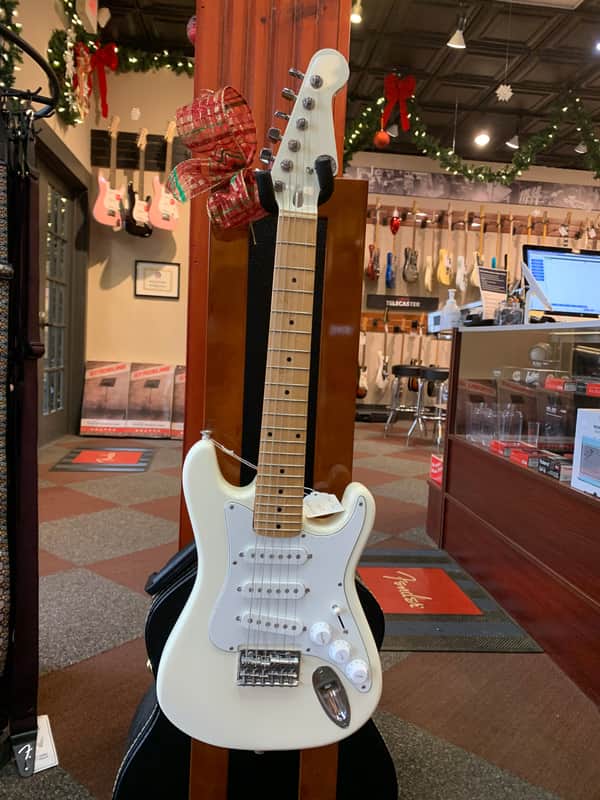 (USED) Miniture Electric S-Style Guitar 1/2 Size image 1