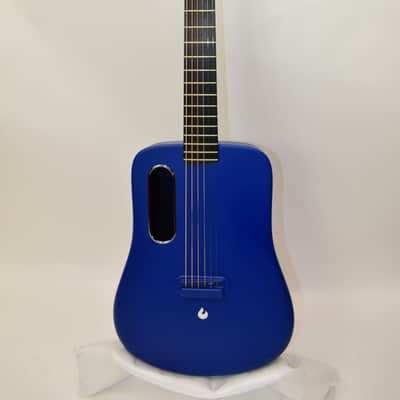 LAVA ME 2 Acoustic Electric Travel Guitar, Blue w/ Case image 2