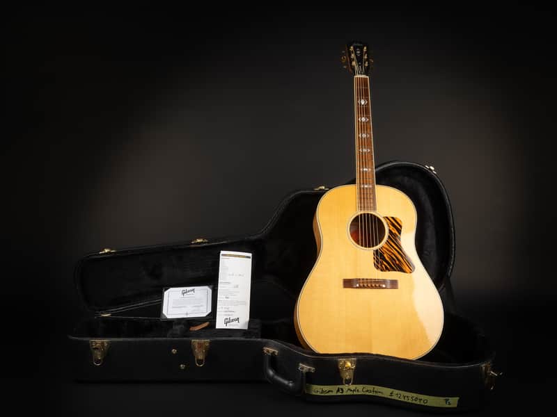 Gibson ADVANCED JUMBO 2016カスタムショップ製 2016 Gibson Custom Shop Advanced Jumbo Deluxe Maple – Telluride