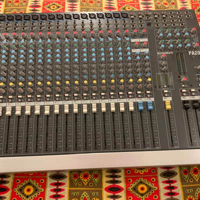 Allen & Heath PA20 Mixing Deck, 20 input channel, FX, Studio Mixer image 9