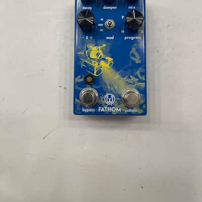 Walrus Audio Fathom Multi Function Reverb Neon Edition Guitar Effect Pedal image 2