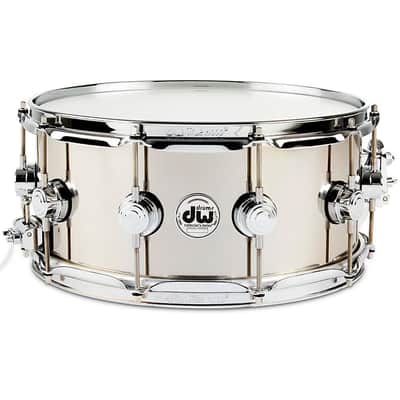 DW Collector's Series Stainless Steel 6.5x14" Snare Drum