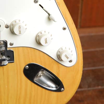 Fender Japan ST71-85TX Stratocaster Natural Ash Electric Guitar 1997 Pre-Owned image 7