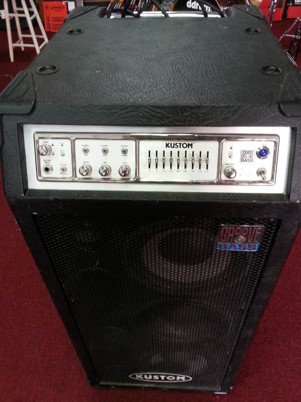 Kustom Groove 310C 1200 watt combo amp 3 x 10" Tilt Back Roller image 1