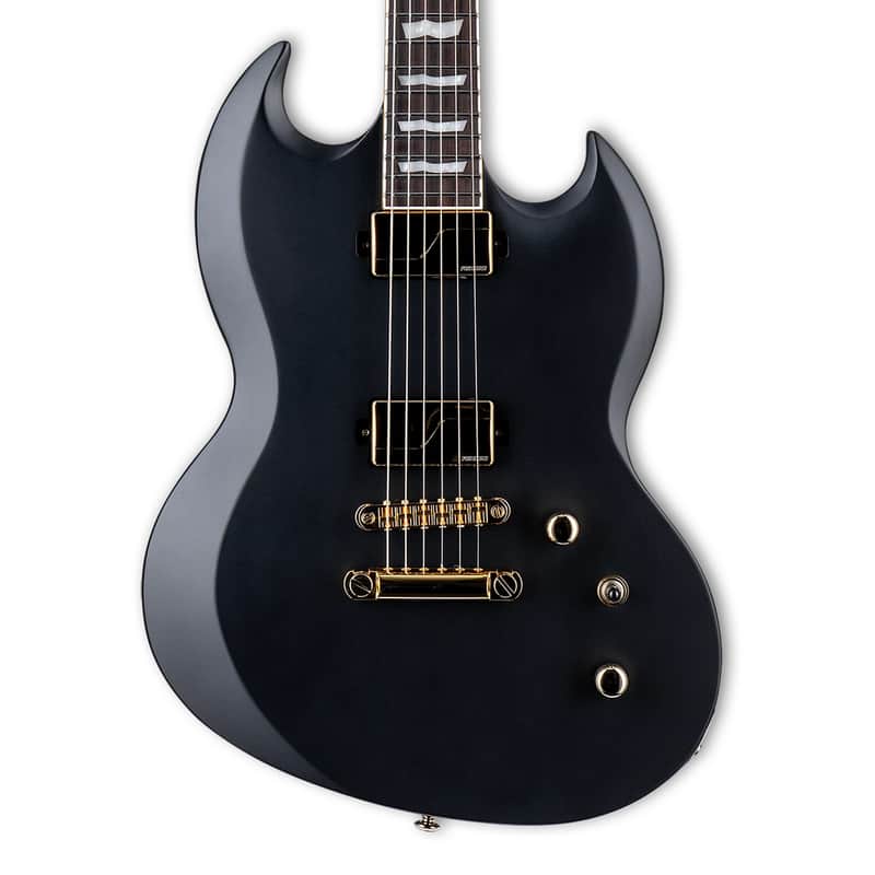 ESP LTD VIPER-1000 Electric Guitar - Vintage Black image 1