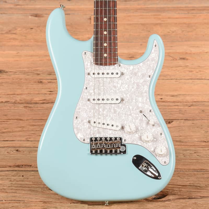Fender Cory Wong Signature Stratocaster Satin Daphne Blue 2023