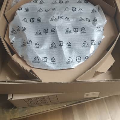 Yamaha PCY155 3-Zone 15" Electronic Cymbal Pad 2015 - Present - Black image 2
