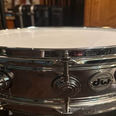 DW Collector's Series True-Sonic Brass 5x14" Snare Drum 2014 - Present - Chrome image 6