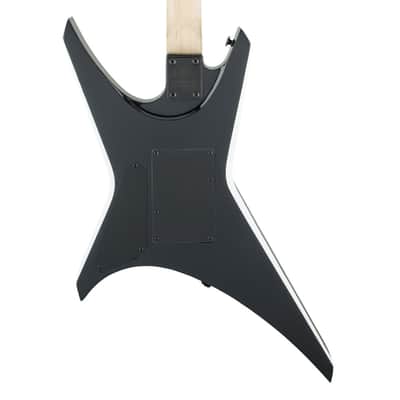 Used Jackson JS Series Warrior JS32 - Black w/ White Bevels w/ Amaranth FB image 7