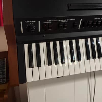 Crumar Toccata Early 80s - Black with wood sides image 2