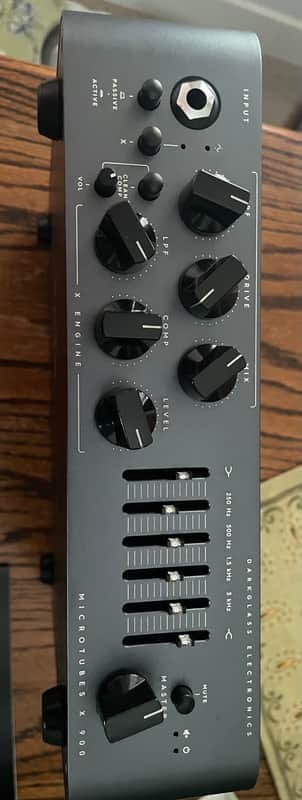 Darkglass Electronics Microtubes X 900 900-Watt Bass Amp Head 2023 - Present - Black image 1