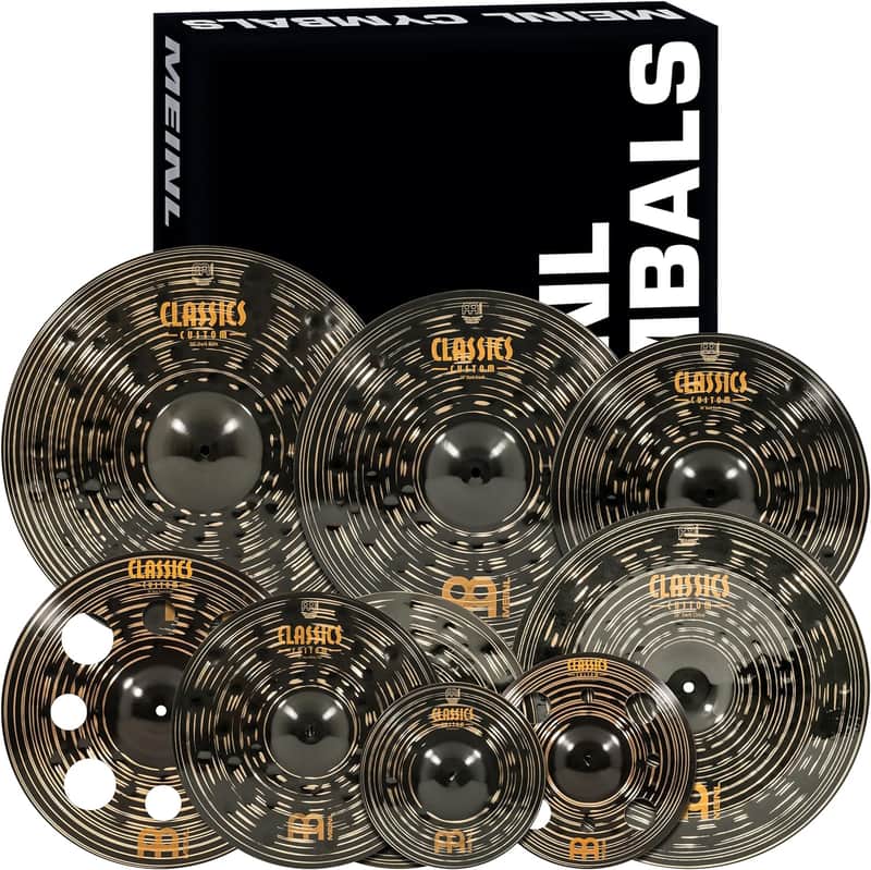 Meinl Classics Custom Dark Expanded 8 pieces Cymbals Set - New! image 1