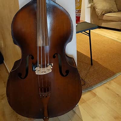 Kay C-1 Upright Bass 1953, very nice, with Realist PU, bow, bag image 1