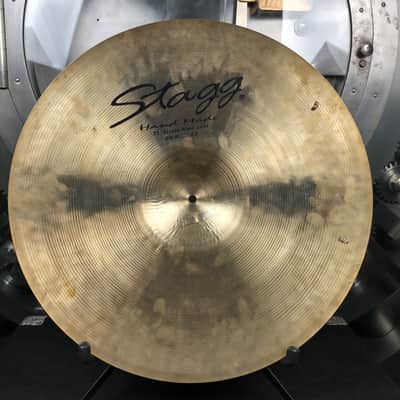 DH Stagg DH-RJ21 ZZ Hand Made 21" Sizzle Ride Jazz image 5
