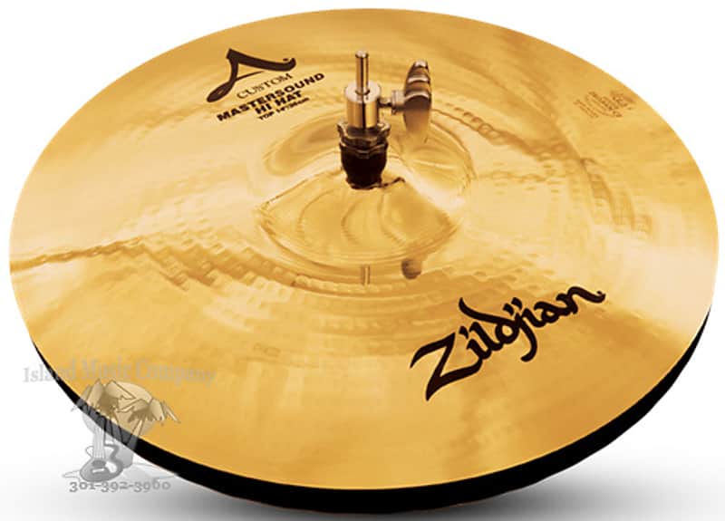 Zildjian 14" A Custom Mastersound Hi-Hat Pair image 1