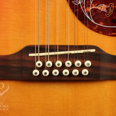 2006 Epiphone Hummingbird-12 string flattop acoustic Cherry Sunburst NEAR MINT!!! image 7