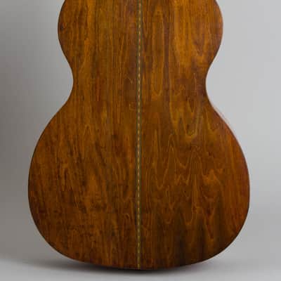 C. Bruno & Son Lyra Model 493 12 String Flat Top Acoustic Guitar, made by Oscar Schmidt,  c. 1925, black hard shell case. image 4